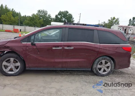 2019 Honda Odyssey Ex-L z USA, uszkodzony, nr VIN 5FNRL6H78KB020648